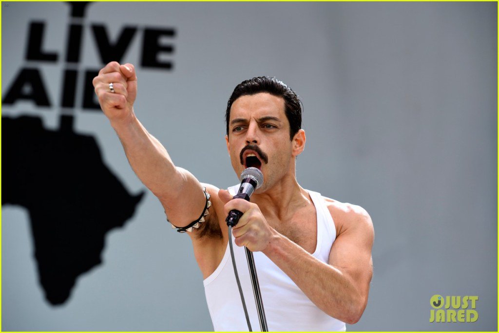 alancross's tweet image. Here’s a look at Rami Malek as Freddie Mercury in trailer for Bohemian Rhapsody ajournalofmusicalthings.com/heres-a-look-a…