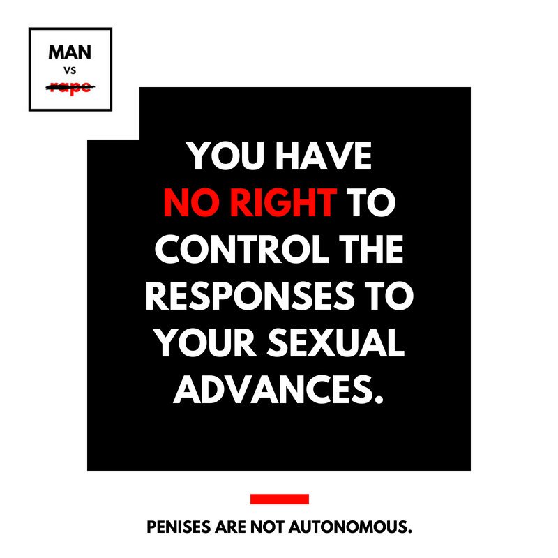 manversusrape's tweet photo. People are free to reject you.

Forget your expectations, you have no say in how they choose to react. https://t.co/ObzxhuLyH4