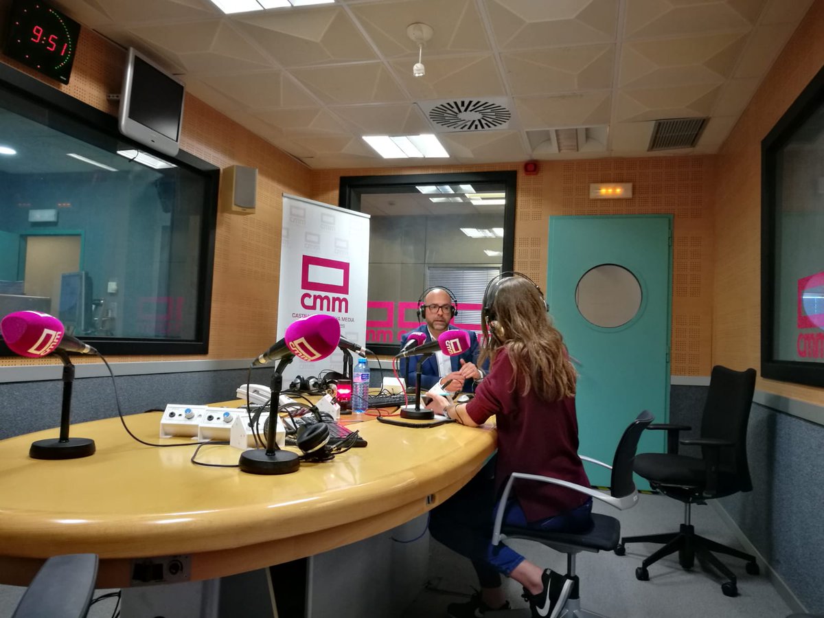 TVRLP's tweet photo. Hoy nuestro CEO y nuestra GM de visita en los estudios de television de @cmm_noticias y @cmm_es radio, hablando de #RealidadInmersiva y nuestra nueva @Stitched_app. Muchas gracias por invitarnos. https://t.co/MAul4lXUht