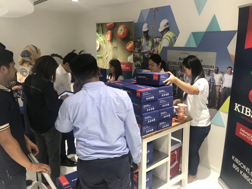 fionaliddell3's tweet photo. Massive thank you to @kibsonsllc UAE for the support with our wellbeing initiative for #HSEWEEK #SNCLAVALIN #WELLBEING free fruit snack boxes for our Dubai staff @SNCLavalin @InsideAtkins @fgouldconnect https://t.co/FvSEczIJcN