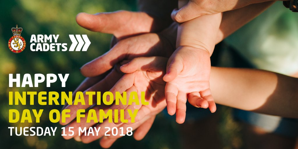 ArmyCadetsUK's tweet photo. With around 39,000 Teenage Cadets and 9,000 Adults all across the UK - We are 1 BIG family come and join us: https://t.co/yZ5nvoalrI #InternationalDayofFamilies https://t.co/IYcyeS8jbb