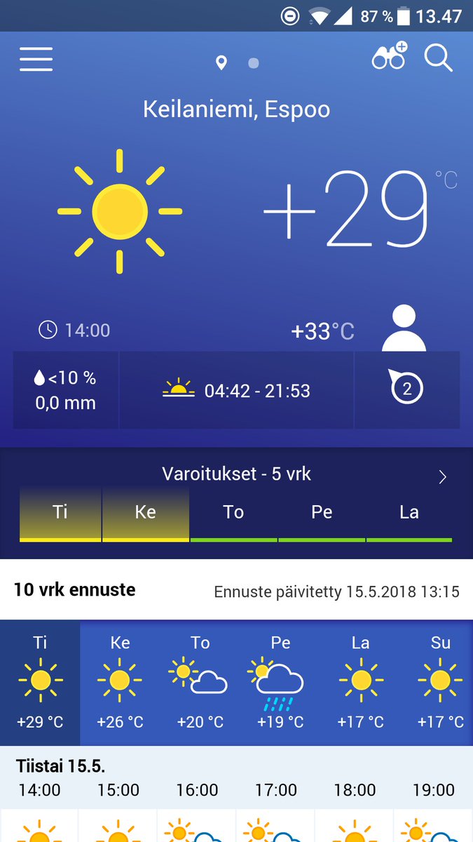 annahedenborg's tweet photo. Nyt kelpaa! 🌞 https://t.co/6qeIqQCcSq