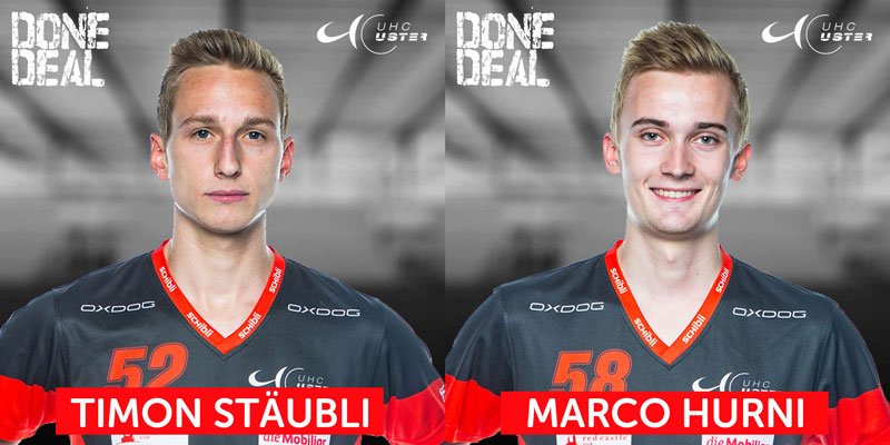 UHC Uster setzt weiter auf eigene Jugend. Timon Stäubli und Marco Hurni erhalten NLA-Vertrag. #donedeal uhcuster.ch/de/news/uhcu_s…