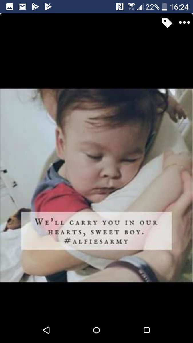 louiseleighuk's tweet photo. #AlfiesArmy 

Just an idea- 

I was thinking we should get the #JusticeForAlfie hashtag trending on the day of the royal wedding. 

Not to show disrespect to the wedding but just a peaceful reminder that every life matters.  

#AlfieEvans https://t.co/ZGowHsockx