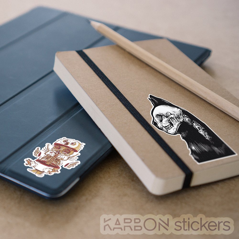 KarbonStickers's tweet photo. با استیکرهای کاربن، میتونید وسایلتون رو شخصی‌تر کنید!

#skleton 
#حیوانات #گربه #جغد #اسکلت
طرح شماره 236
برای سفارش طرحها کافیه کدش رو از طریق توئیتر، اینستاگرام و یا تلگرام، برای ما ارسال کنید
ابعاد هر پکیج استیکر: 10*10 سانتیمتر
هر پکیج: 4 هزار تومان https://t.co/jf2pYRZhzU