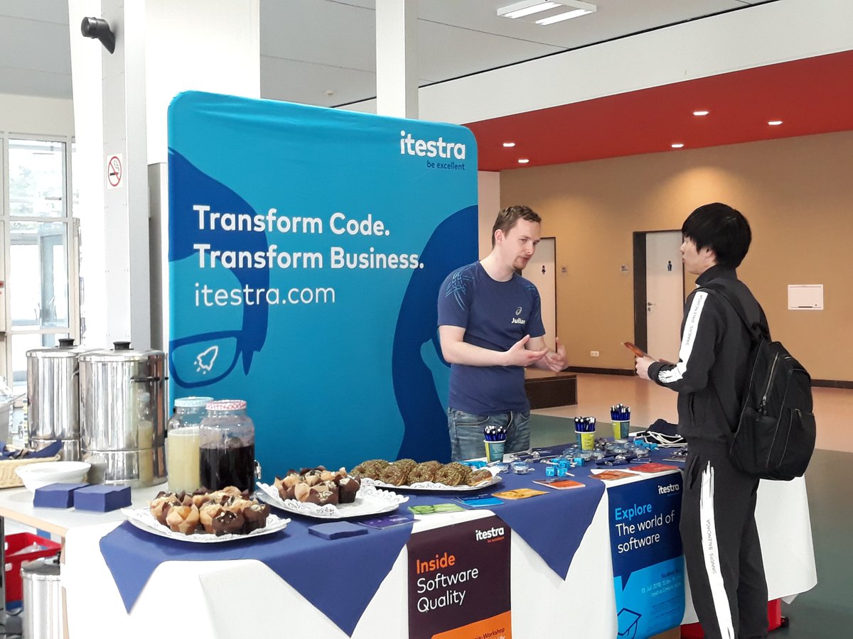 Heute sind wir für euch auf der Roadshow an der <a href="/RWTH/">RWTH Aachen</a>. Es erwarten euch erfrischende Limonade und frischgebackene Muffins. Wir freuen uns auf euer Kommen!