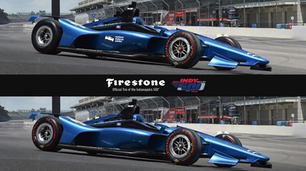 SupaQuickTyres's tweet photo. 10 days until the #FirestoneINDY500! Can you spot the five differences between the old and new @IndyCar? #Indy500 #FSIndySeries https://t.co/0O7xzEIzgA