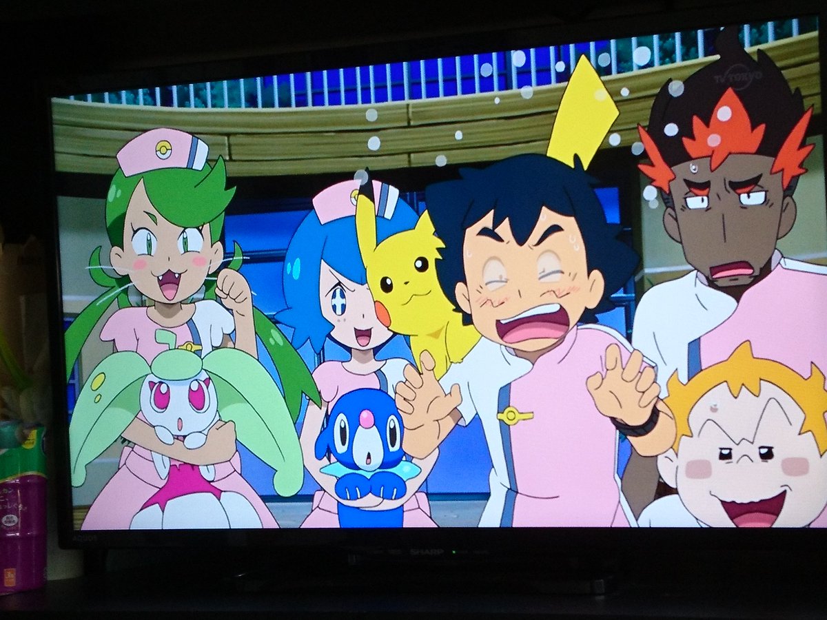 O Xrhsths Genki Sto Twitter ポケットモンスターサン ムーン ナースリーリエ さん ナースマオ さん ナーススイレン さん 超可愛い リーリエ 真堂圭 マオ 上田麗奈 スイレン 菊地瞳 ポケットモンスター サンムーン Pocketmontters Pokemon Olm