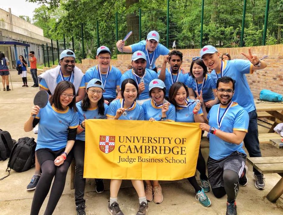 CambridgeMBA's tweet photo. Congratulations to the #CambridgeMBA team for winning silver at #MBAT2018 - and for showing postive and supportive teamwork! @HECParisMBA @HECMBAT #MBAT2theFuture #CJBSLIfe https://t.co/PW3fDy6EHz