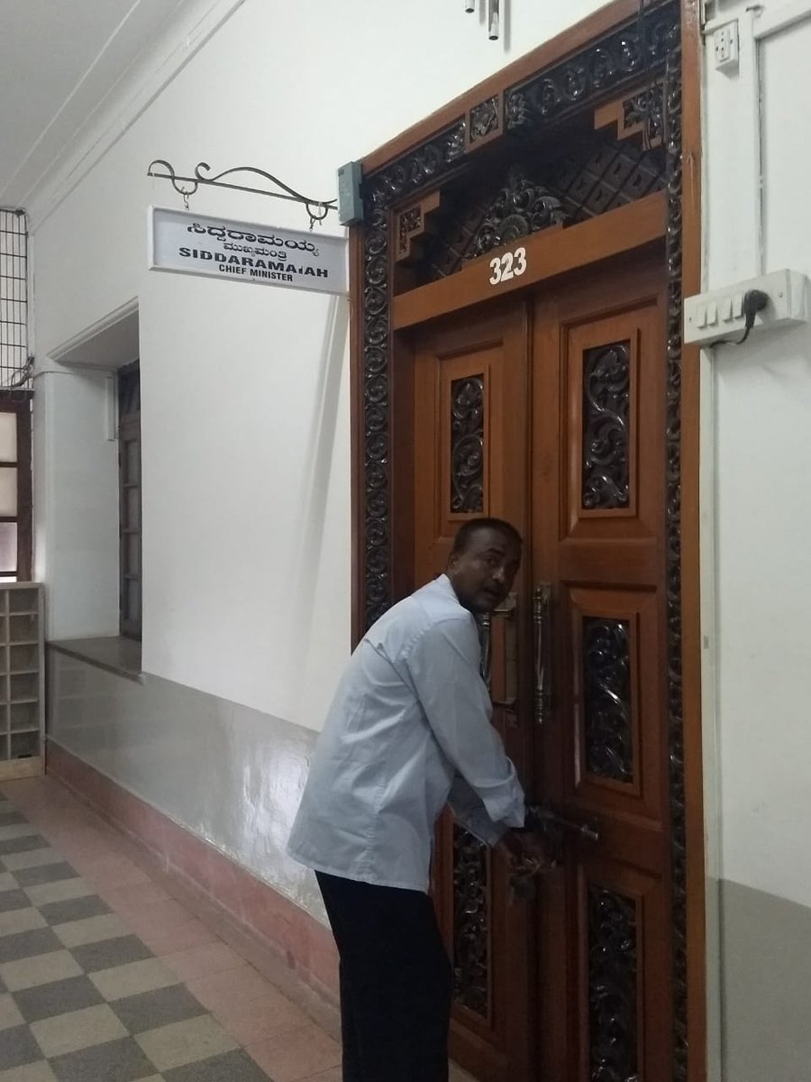 #KarnatakaElectionResults2018 thaala lagadhiya - as received on whatsapp