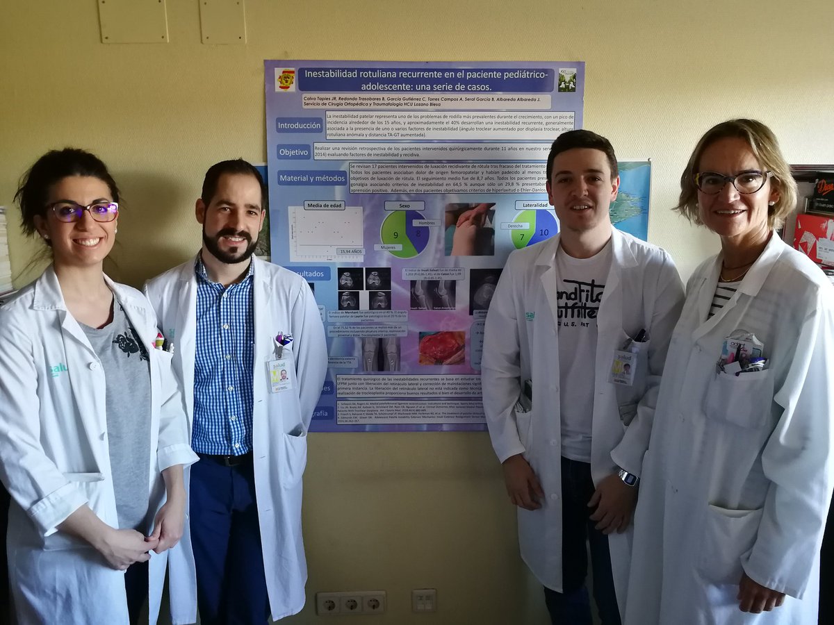 ToniTrauma's tweet photo. El Dr. Calvo, la Dra. Redondo, la Dra. Seral y un servidor hemos ganado el premio al mejor cartel científico de la Sarcot #neverstopLearning #cot #science #soycot #pediatricOrthopedic #seop #secot https://t.co/9lHqjBs9mY