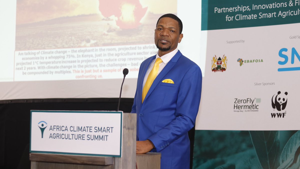 Agriculture is the only sector capable of reducing poverty in Africa- Richard Munang.
#CSAAfrica <a href="/sanneinkenya/">sanne</a>
<a href="/NLinKenya/">Netherlands Embassy in Kenya</a>
<a href="/Rose_Mknz/">RoseMknz</a>
<a href="/vandytv/">Vandana Thottoli</a>
<a href="/SNVworld/">SNV - find us on Bluesky as snv.org</a>
@SNV_AGRI
@davidmakongo1
@flonyawira
#FeedtheFuture
#USAID
#ClimateSmartAgriculture
#V4CP