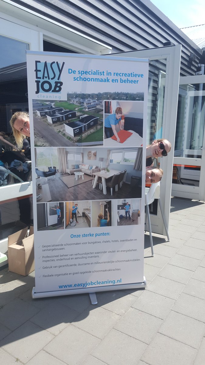 EasyjobCleaning's tweet photo. Afgelopen Zaterdag 12 mei stonden onze collega's bij de opendag van Europarcs Port Van Zeeland. Was erg gezellig! https://t.co/ClKnCgp5hI
