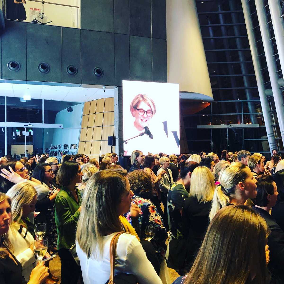Our wonderful friend @jobrownbread surrounded incredible Christchurch wahine, telling it like it is @broadlyspeakingnz #christchurch #ideaswithimpact
