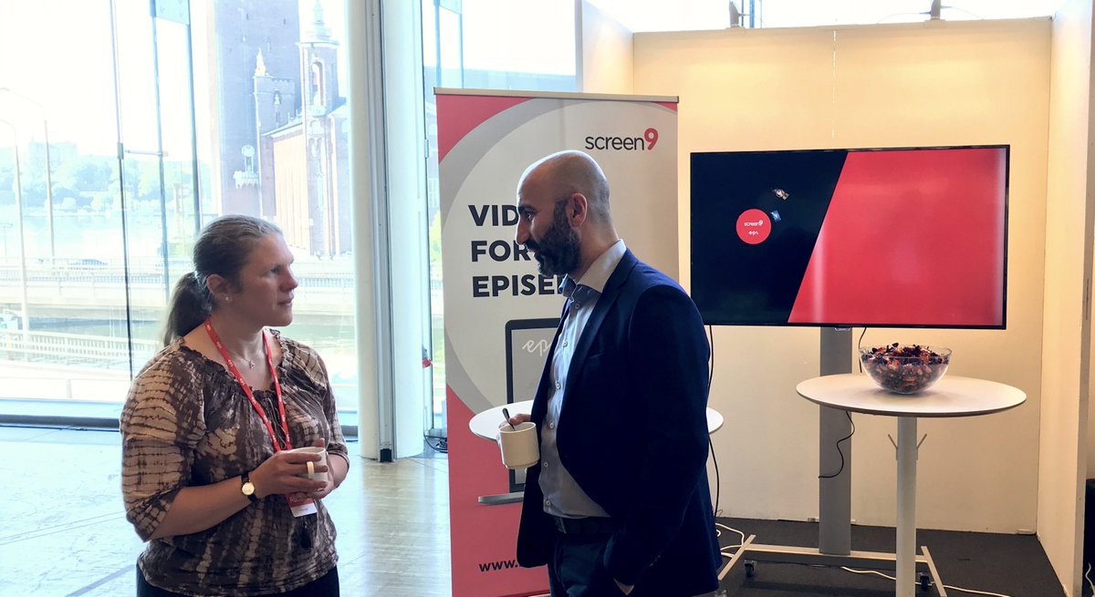 Screen9Official's tweet photo. Meet us at Episerver Stockholm Ascend 2018 and see the new Screen9 Video Add-on for Episerver. @episerver https://t.co/eaXkHpSqwM