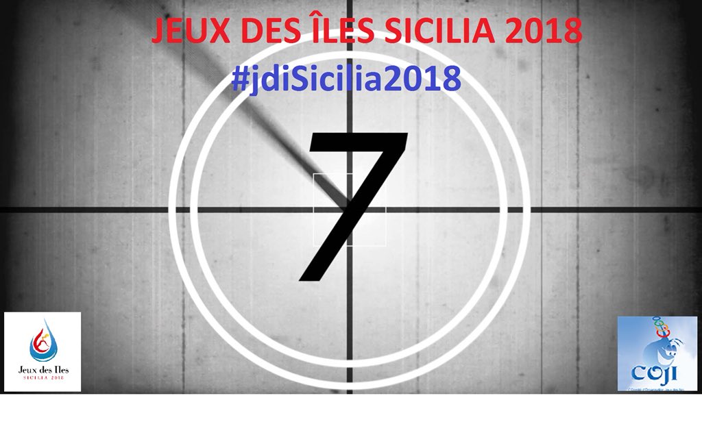 One week to go!! Tic tac tic tac #jdiSicilia2018 #jeuxdesiles #jdi 
🗓 22-27 Mai - Catania 

🌐 wssn.es/jdisicilia2018

💪 14 official sports + 🤺🏸

🏆 More than 1000 participants from 13 islands around the world