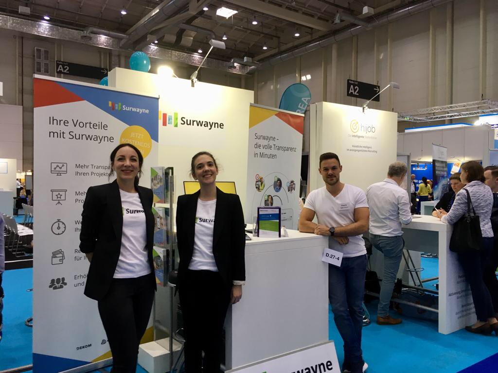 Wir sind bereit für einen spannenden Messetag! #ZPNord18 #HR #projectpulse