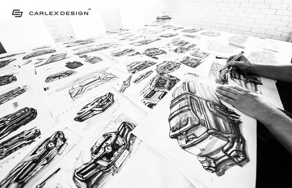 CarlexDesign's tweet image. Our work in design studio is also great fun!✍️🎨