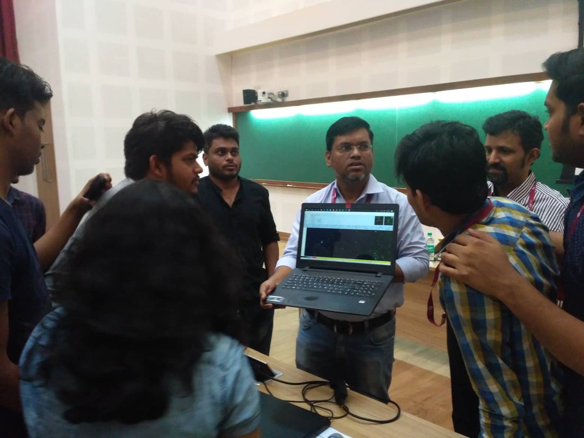 Glimpses of RAD@home Discovery Camp 2018, <a href="/ictstifr/">ICTS</a> across the program. <a href="/isro/">ISRO</a> <a href="/IIABengaluru/">IIAstrophysics</a> <a href="/hotaananda/">Ananda Hota</a> <a href="/pratikd13/">Dr Pratik Dabhade 📡🔭🌌</a> @j_murthy <a href="/VigyanPrasar/">Vigyan Prasar</a> <a href="/DAEIndia/">DAE India</a> <a href="/IndiaDST/">DSTIndia</a> <a href="/TheHinduScience/">The Hindu Science</a> <a href="/the_zooniverse/">The Zooniverse</a> <a href="/galaxyzoo/">galaxyzoo</a> #citizenscience #GMRT #ABCDresearch #RADatHomeIndia #RADatICTS