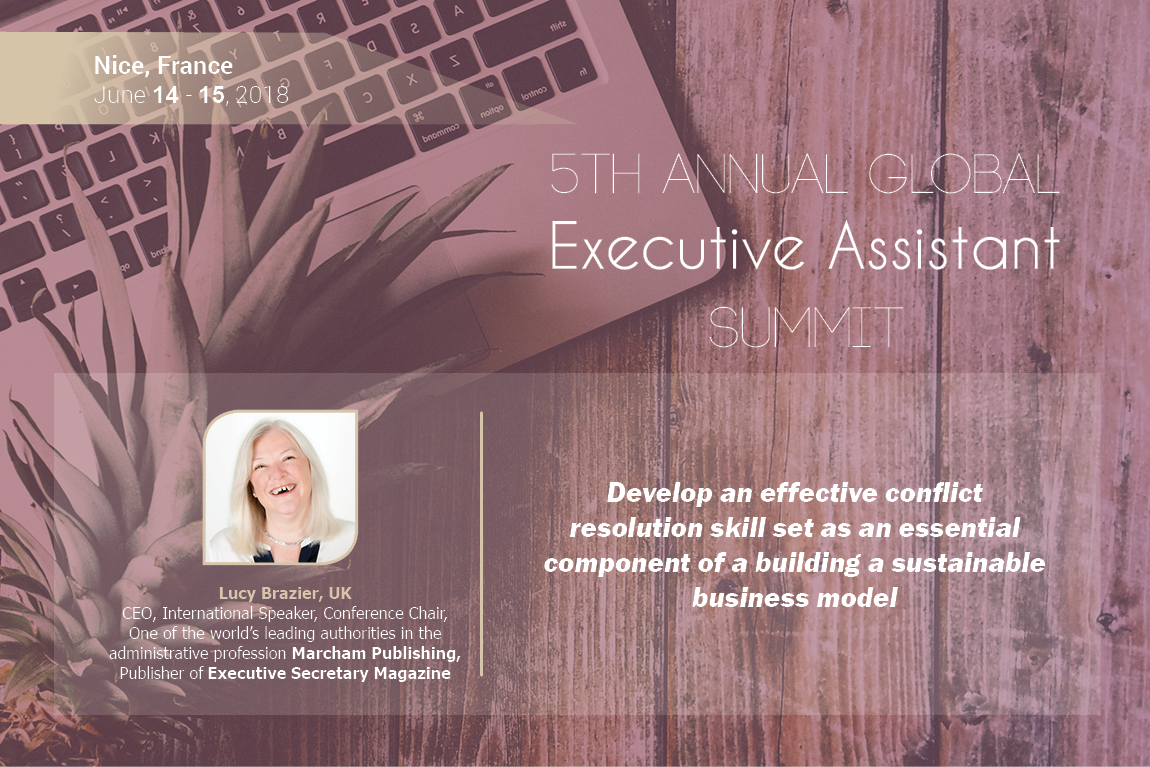 VonlanthenGroup's tweet photo. @lucybrazier will be showing participants the best ways to handle conflict at #5AGEA18! Register for this event on our website now! https://t.co/wyVl9fkxnI #executiveassistant #executiveassistants #executiveassistantnetwork #network #networking #PA #EA #admins https://t.co/e9cHHcAPJW