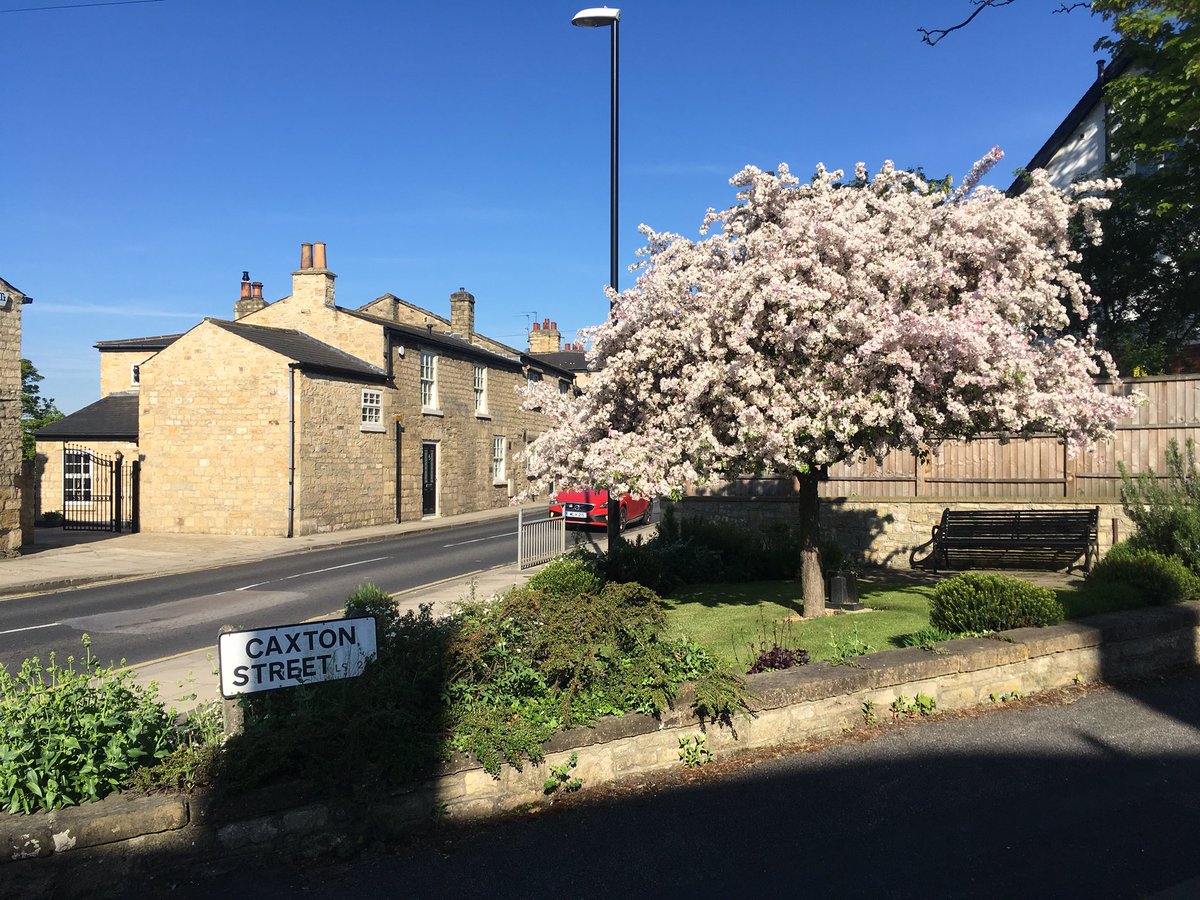 Hartleys_GE's tweet photo. Another beautiful spring morning in #Wetherby today. Walks into work don’t he much better than this. https://t.co/nySbvGLd8A