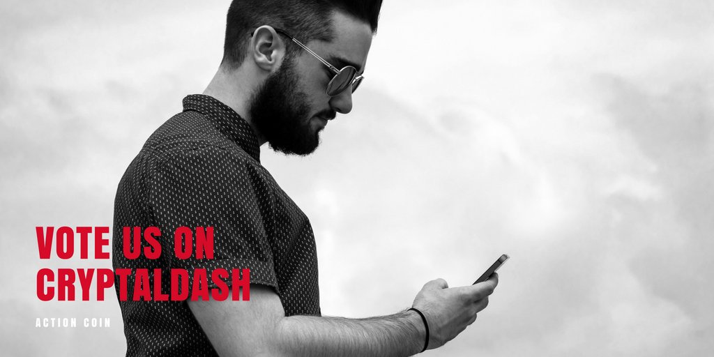 actioncoin's tweet photo. Get @actioncoin listed on @CryptalDash the biggest institutional grade cryptocurrency exchange. The community needs your support! Help us by voting here, it's totally free: https://t.co/Zq5MNJbt0P …

 #Exchange #Cryptocurrency #Ethereum #CryptoExchange #Bitcoin #CryptoTrading https://t.co/CmuqxA4ujK
