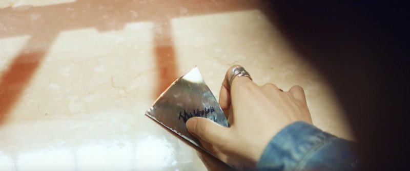 Namjoon -> a broken mirror piece that reads “Must Survive”What does the mirror piece symbolize?