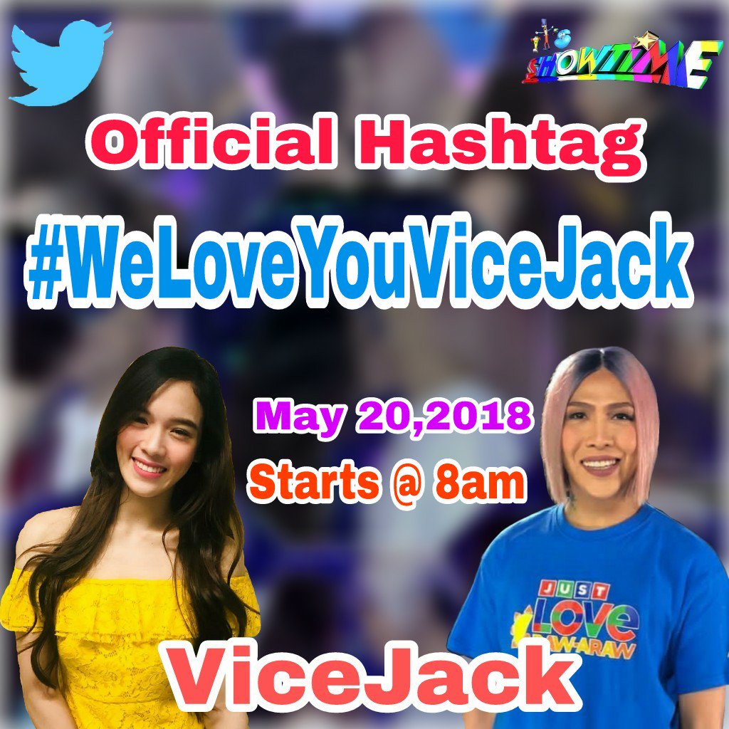 ategirljackiee's tweet photo. ANNOUNCEMENT
May twitter PARTY po ang mga ViceJack Fans! 
Sa May 20 Sunday 8am
Ipakita natin ang pag suporta at pagmamahal sa pamamagitan ng twitter🔥❤❤❤
Mag ipon na ng maraming tweets sa Drafts💪
SPREAD THE LOVE WITH VICEJACK ON TWITTER😍 https://t.co/boJd36su69