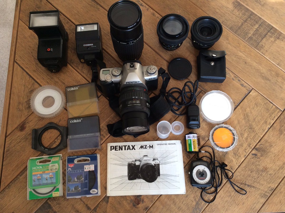 bovvalot's tweet photo. Hard decision this week.Saving for a new kayak😁🛶. Pulled out my old #Amiga500 #Atari2600 #firefoxf7 and #pentax 35mm film camera for eBay. Bit of a #retro theme going on! Was surprised to find some old posters still in the boxes! Will be sad to see them go!😢@16bitnostalgia https://t.co/kYBDv9cUjY