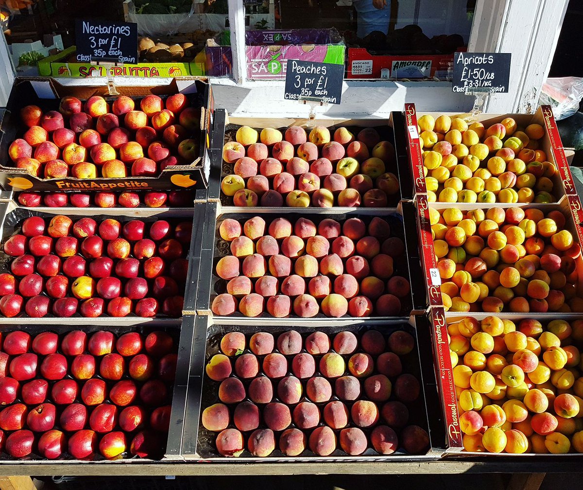 Epic fruit and veg scenes right here. Pop in for a peach and the best soft fruits in #Thirsk