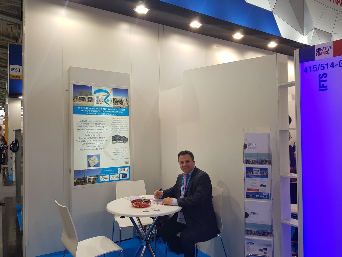 #IFAT2018 
Looking forward to meeting you booth A1.415 to introduce Roger Ben Aïm test center and our solutions to the Water testament industry