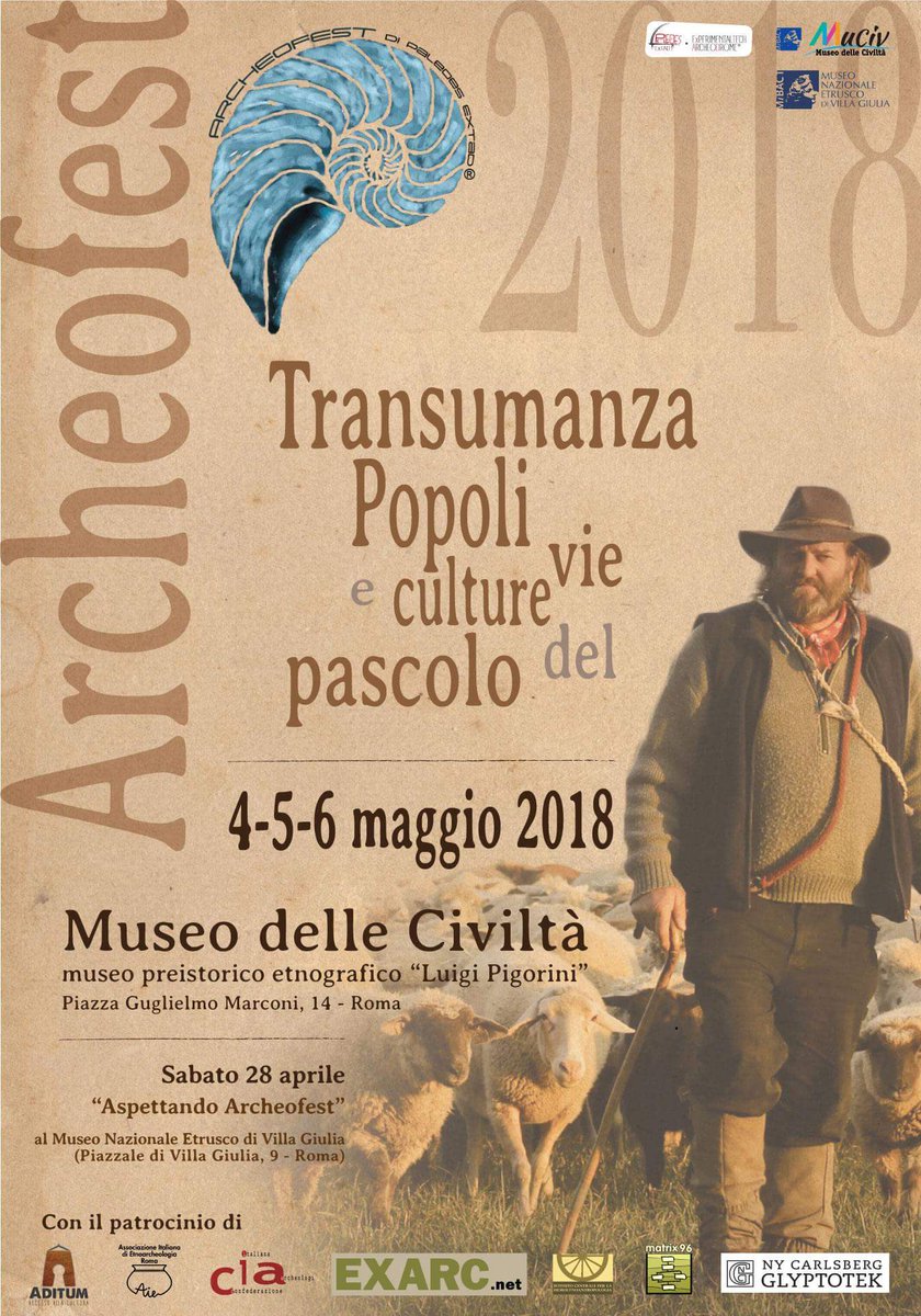archeofest's tweet photo. Per #Archeofest2018 manca poco. Registratevi su https://t.co/k87onyyMNo!
#MuseumWeek #Archeofest2018 #archeofestMW #archeologiasperimentale #archeologiapartecipata https://t.co/jJG3qUjcqW
