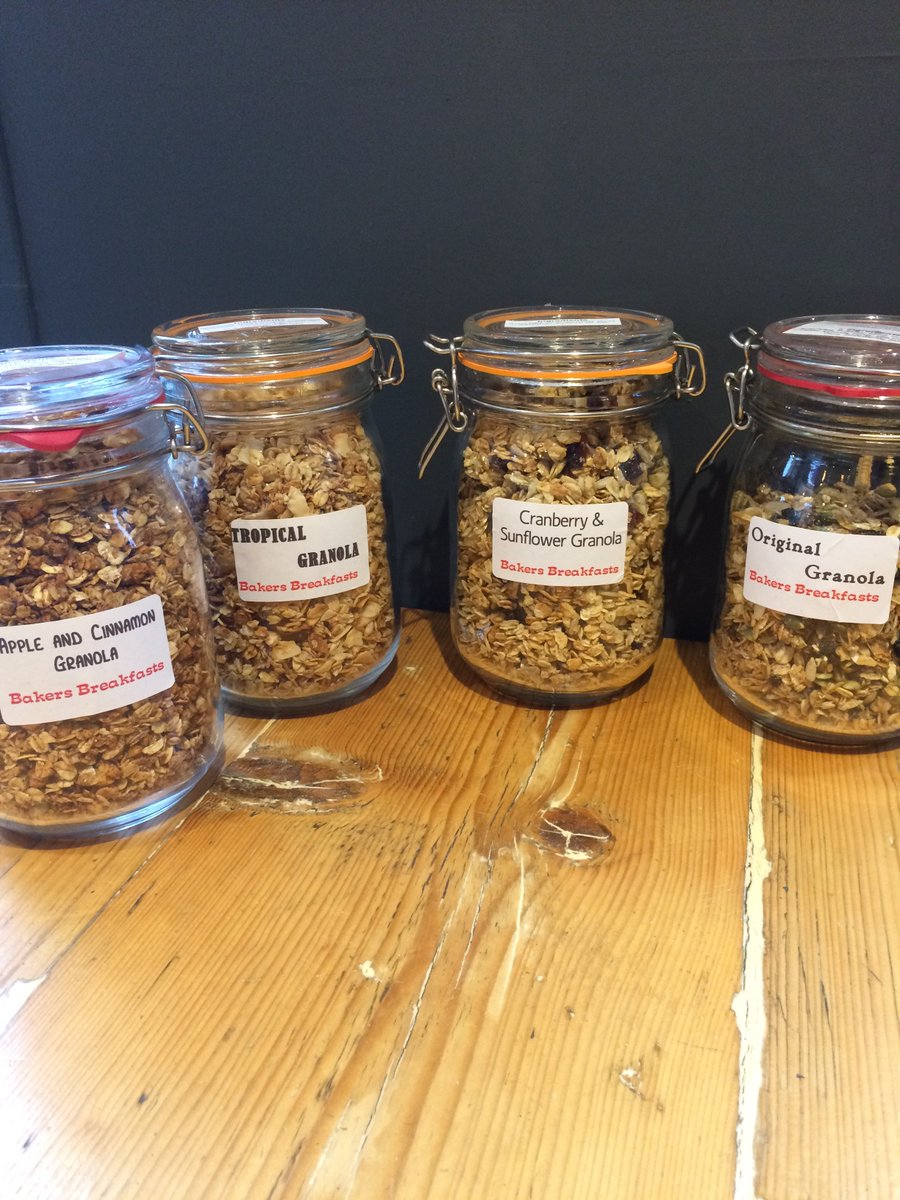 BridgesCamb's tweet photo. We have some different varieties of @CobsBakery granola. We can serve with dairy or non dairy milk/yogurt, and chopped fresh fruit. #yum https://t.co/gRyNQQjU2S