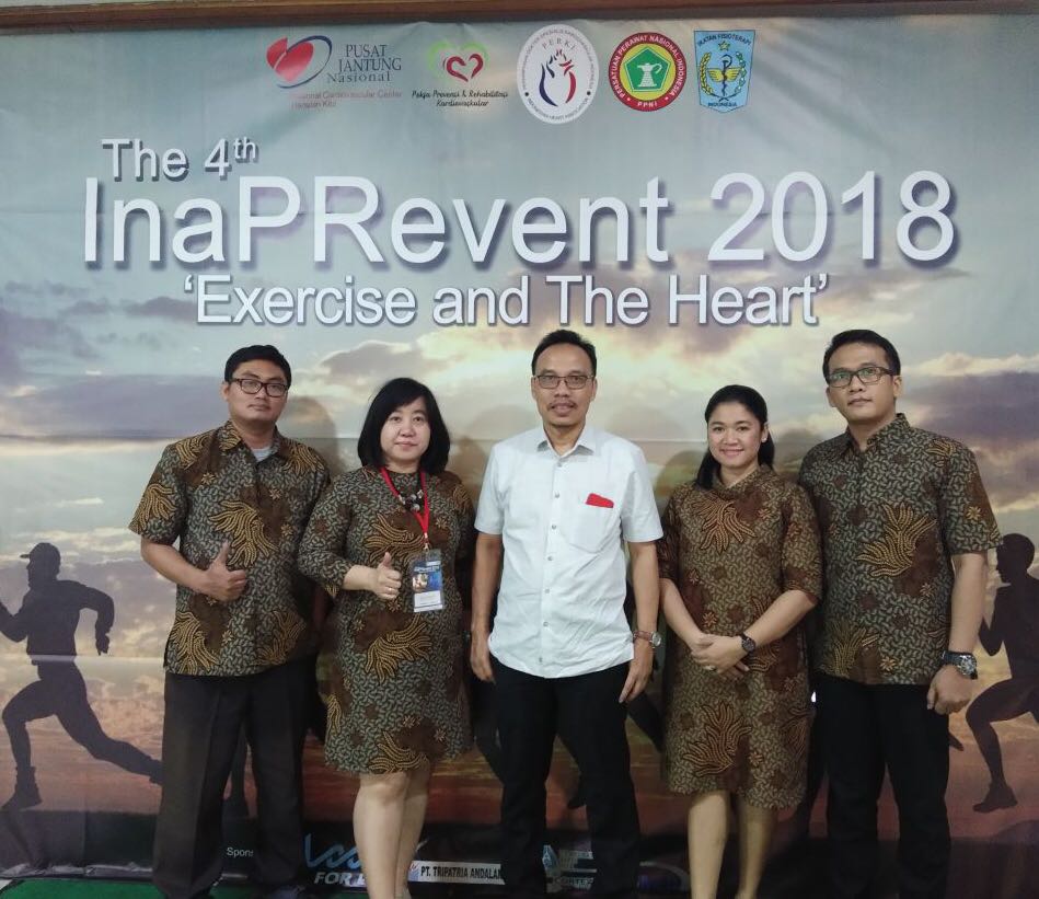 Lode_Ergometry's tweet photo. Lode in Jakarta! A thanks to our local distributor #ptTripatria for representing our brand at the InaPRevent 2018 #cardiacrehabilitation #Corival #cpet https://t.co/GzvZMqI8aj