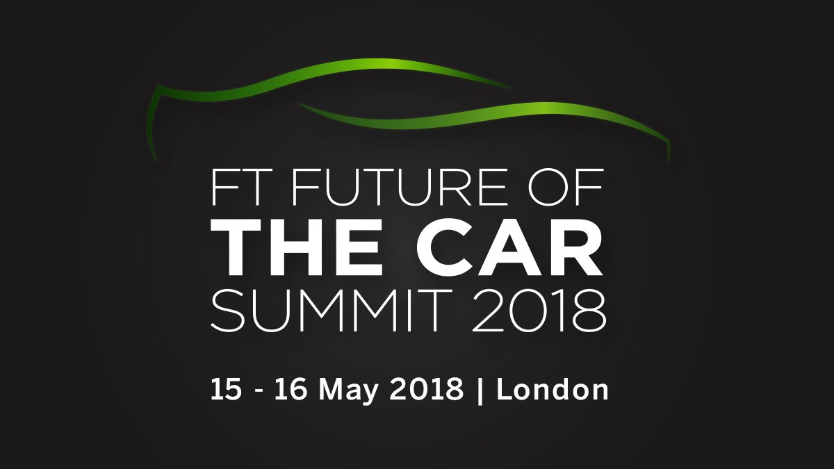 ftlive's tweet photo. Start your engines for day one of this year's #FTCar Summit in London. Here's the full agenda and speaker line-up for today: https://t.co/D9cPrRpohS https://t.co/cTECV1HKFt