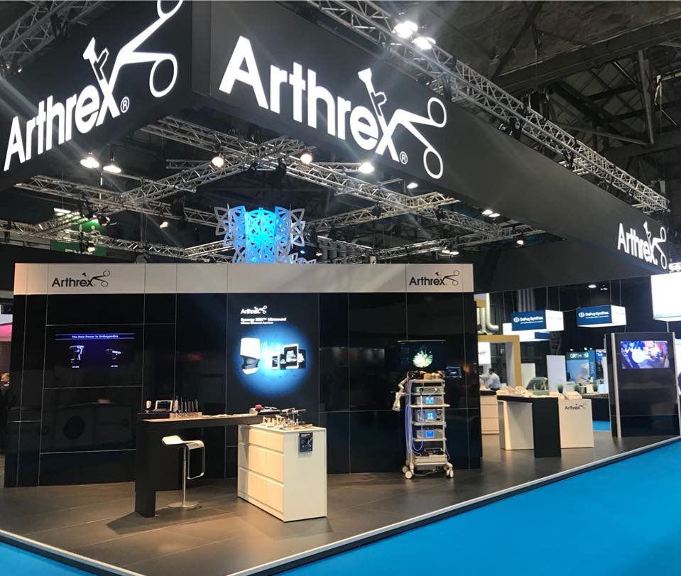 ArthrexUK's tweet photo. #ESSKA2018 has been and gone. #Arthrex was proud to have had the biggest stand at this year's event in #Glasgow and once again we did things a little differently...
A great success hearing from some of the biggest names in European #orthopaedics. Thank you to all involved! https://t.co/EocEYfqTAz