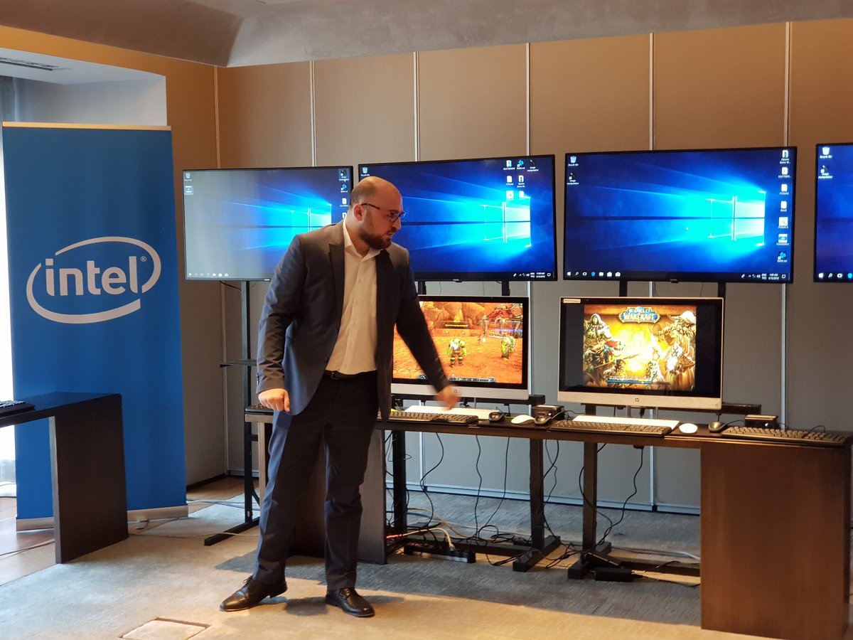 Dramatoryum's tweet image. #Intel basın toplantısında #Optane demosu bölümündeyiz. #technopat #teknoloji @intel @TechnopatNet