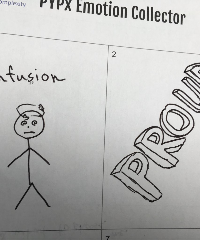 sherrattsam's tweet photo. From confusion to proud, the emotions of an honest #PYPx story! #ispIB https://t.co/F8SajeaumN
