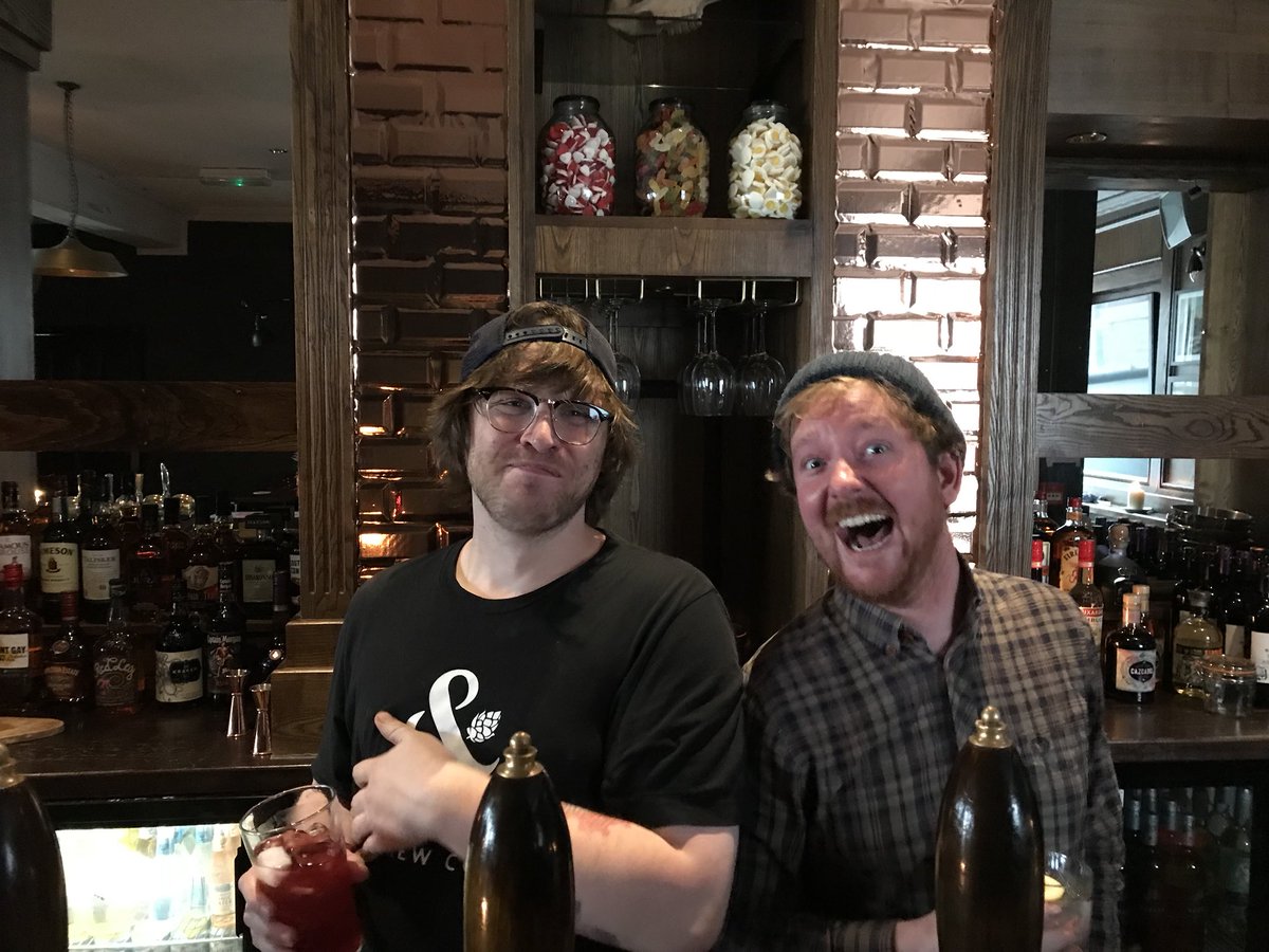 Have you met the amazing Craig &amp; Cal?? 
What these two don’t know about booze just ain’t worth knowing......

Norwich, you are in safe hands

 #thewildman #norwich #pub #norwichpub #realale #craftbeer #cocktails #rosegold #booze #beergeek #Norwichlanes <a href="/NorwichLanes/">Norwich Lanes</a>