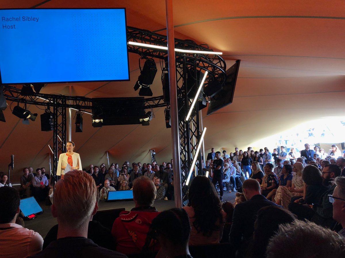 Grand opening at Katapult Future Fest 2018. Honored by HRH Crown Princess Mette Marit (lower right).
