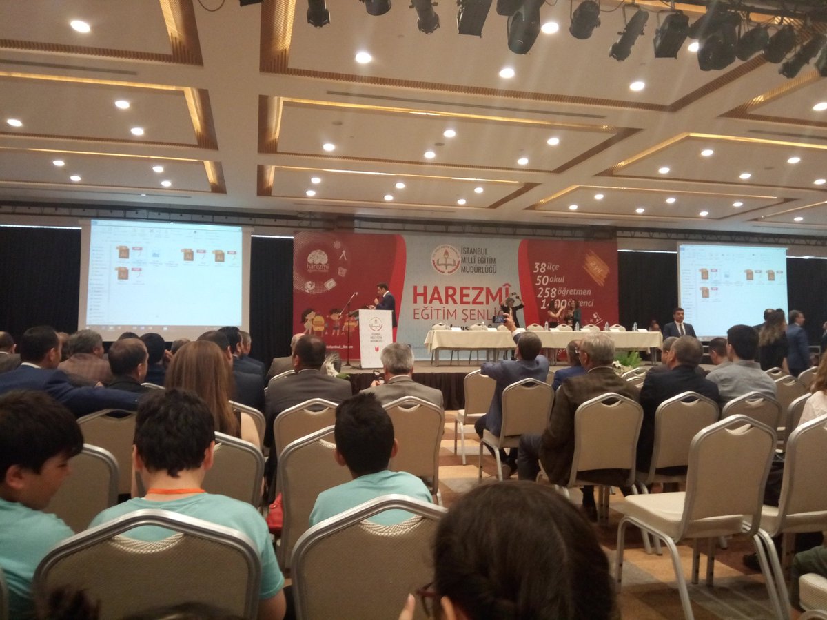 #Harezmieğitimmodeli ndeyiz..