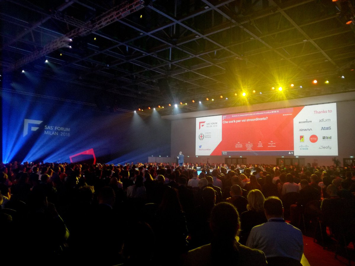 klimpremg's tweet photo. Let's start! #SASForumMilan @bid_company https://t.co/vgD9VARlnL