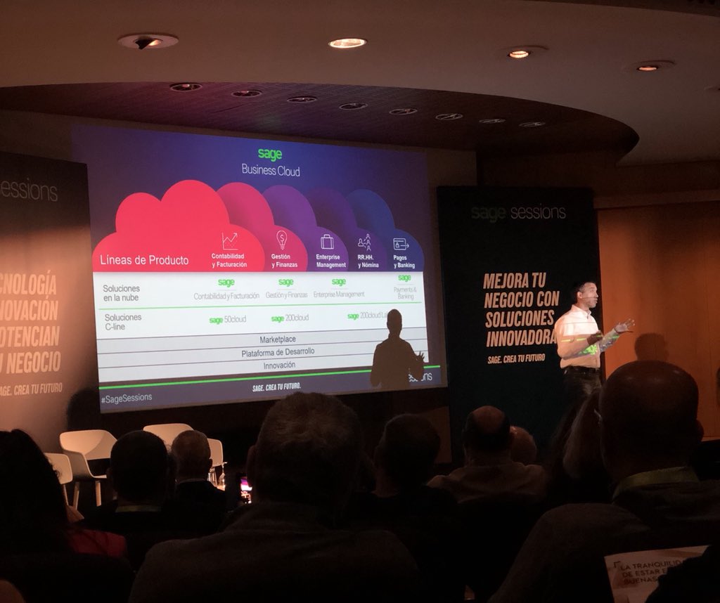 ignasividal's tweet photo. Tan importante es la IDEA como desarrollarla con EXITO @JordiRPuxench Presentando las nuevas soluciones para la mejor ejecucion #SageSessions https://t.co/5yWUOqFQ5y