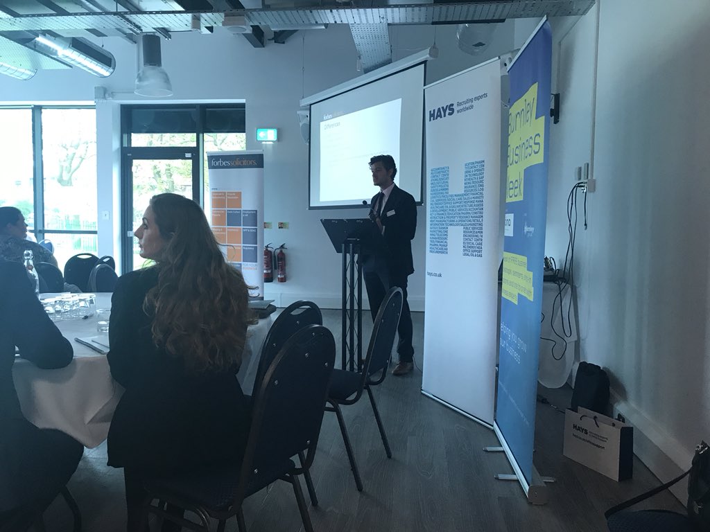 Our head of employment <a href="/jonathanjholden/">Jonathan Holden</a> opening our employment Mock Tribunal as part of #burnleybw with <a href="/HaysNews/">Hays UK</a> <a href="/burnleycouk/">burnley.co.uk</a> <a href="/PrairieSport/">PrairieSportsVillage</a>