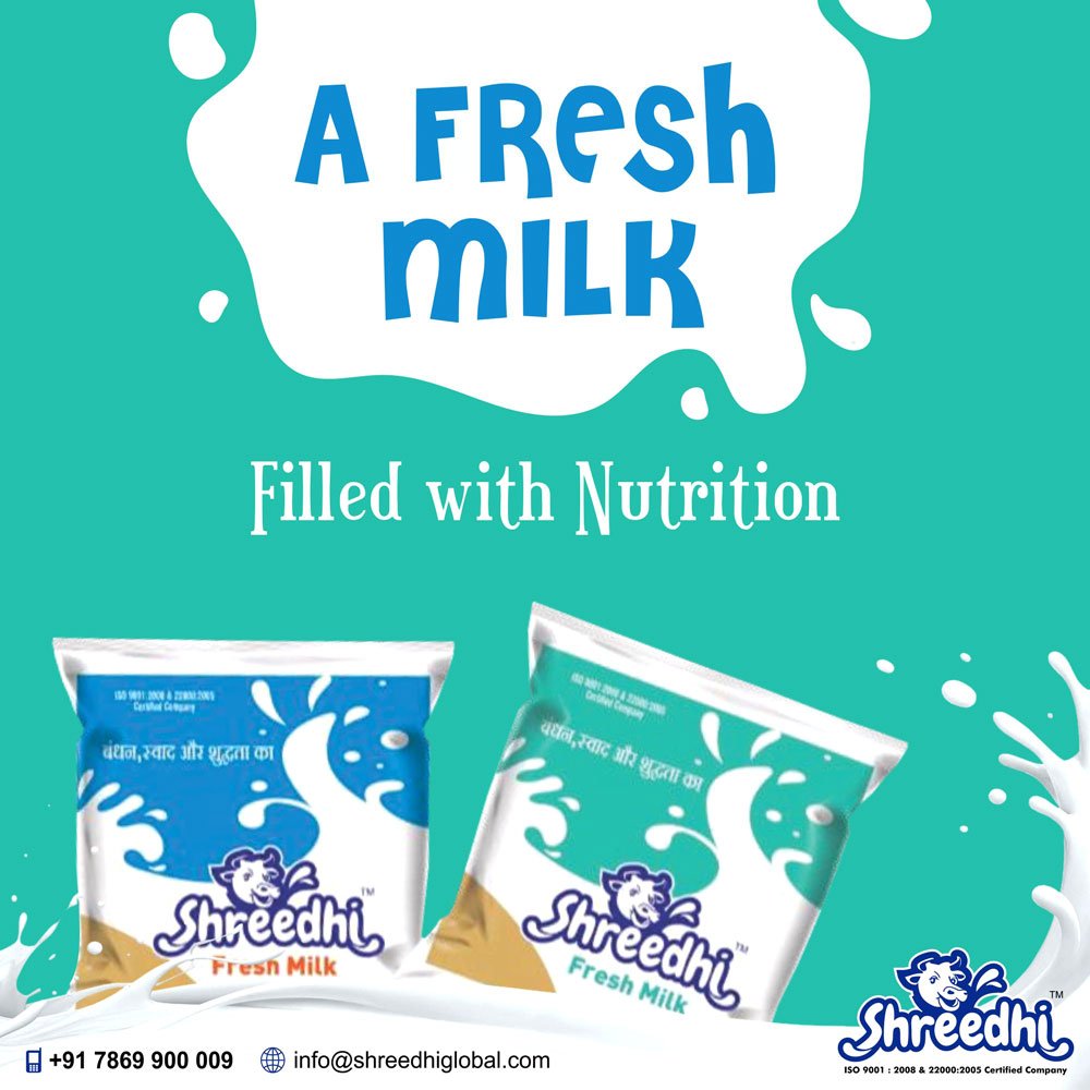 Shreedhiglobal's tweet photo. @Shreedhiglobal is a manufacturer of Milk Powder, Fresh Milk &amp; Fresh Paneer and various milk product offered by Pawan Shree Food International Private Limited from Indore.
#ShreedhiGlobal #Milkmanufacturer #FreshMilk #Foodproducts #FreshGhee #Indore https://t.co/7WIQZDNuRw