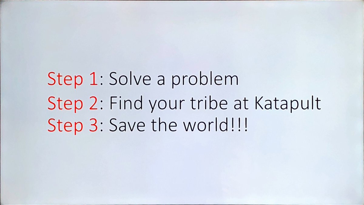 Rumman setting it straight #KFF18