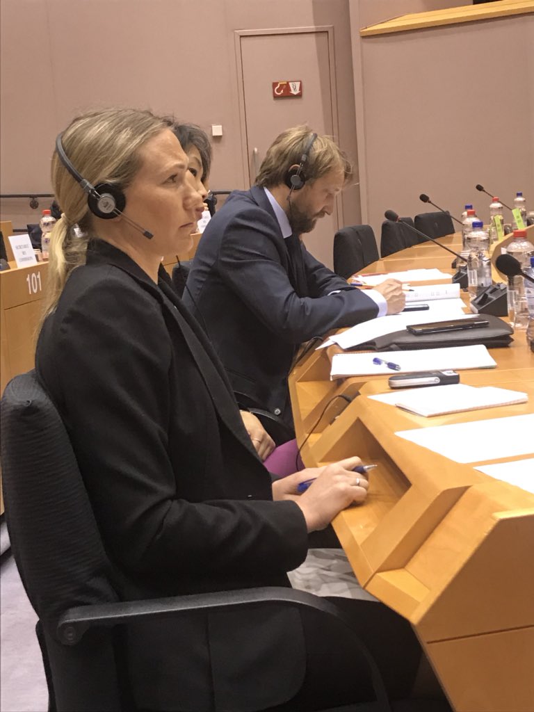 Today at European Parliament, Linda Ager-Wick Ellingsen from @NTNU presenting the study on ‘Resources, energy and lifecycle greenhouse gas emission aspects of electric vehicles’ at TRAN Committee #decarbonisation