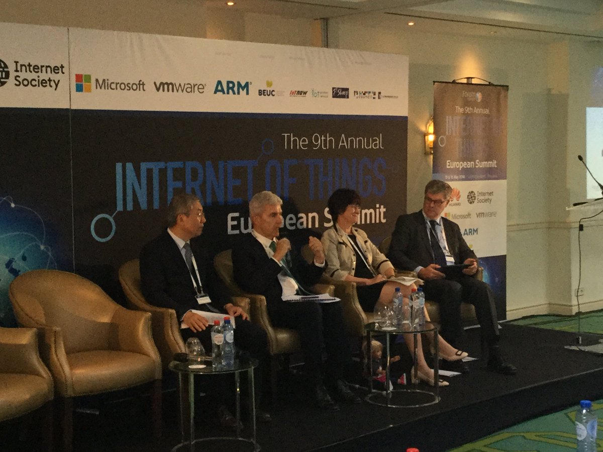 CavalliereL's tweet photo. European #IOTSummit just started today here in Brussels. Plenty of quality executive conversations in perspective over the next 2 days @vmwareIoT. https://t.co/8UWsSVsNLl