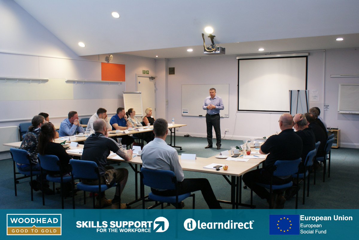 A great start to the day here with our first #WoodheadGoodtoGold workshop of the week! This morning David Barnfield of @PiP_Associates is giving a session on Generating Profitable Business Growth #FundedTraining @learndirect4Biz