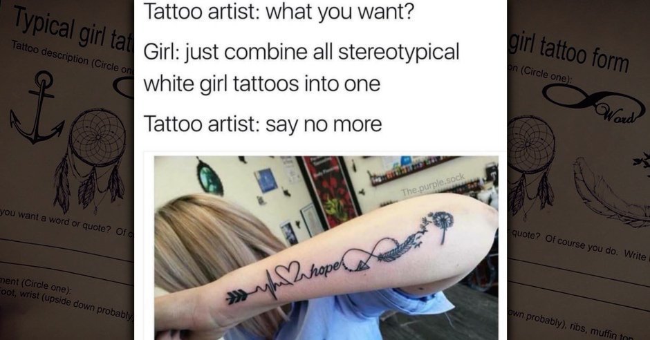 Funny Tattoo Life